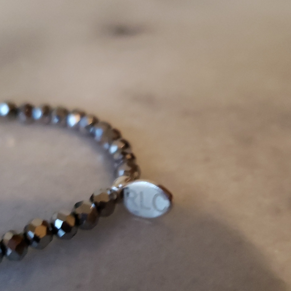 RACHEL LYNN CHICAGO hematite crystal 7 Wrap - Picture 2 of 8